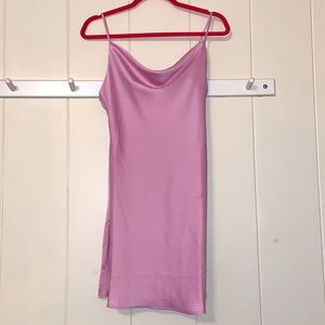 Urban Outfitters Pink Silk Dress